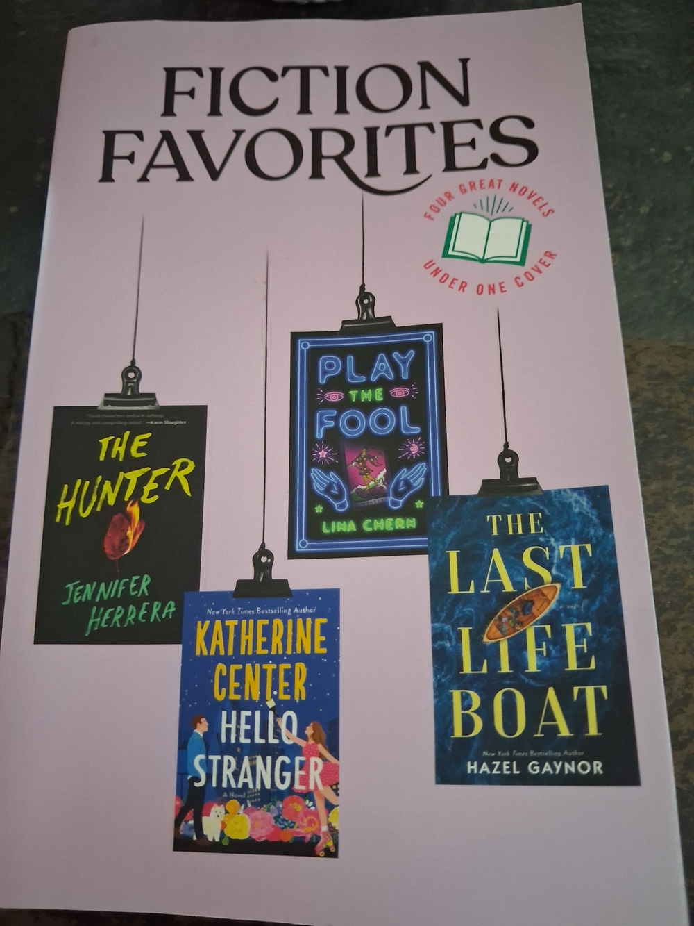 Fiction Favorites Paperback - Pink Cover Collection